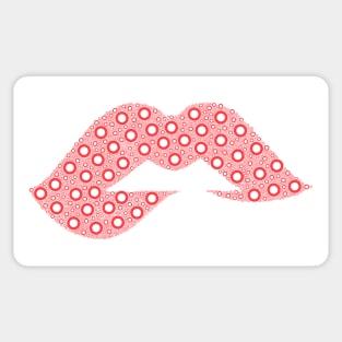 Fishman Donuts Lips Sticker